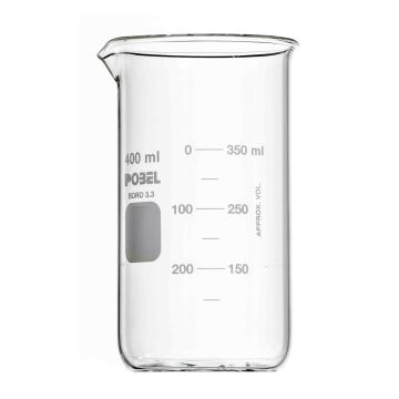 Vaso de precipitado forma alta graduado borosilicato